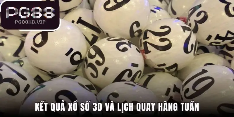 Kết quả xổ số 3D dựa trên giải đặc biệt miền Bắc minh bạch