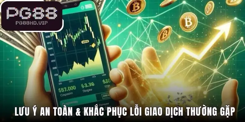 Lưu ý giao dịch giúp kiểm tra thông tin và liên hệ hỗ trợ